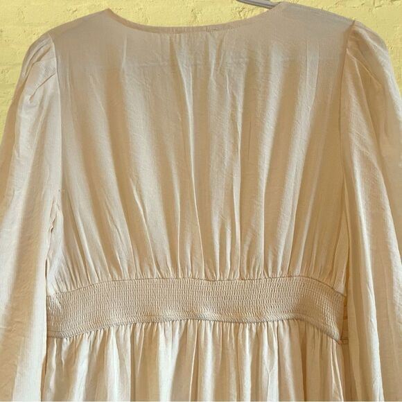 By the River Gabriella dress long billowy sleeves midi length romantic - Picture 11 of 16